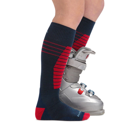 Kids Edge Over-the-Calf  Midweight Ski & Snowboard Sock-Last Chance