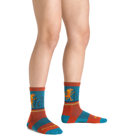 Kids Sal Micro Crew Lightweight Hiking Socks