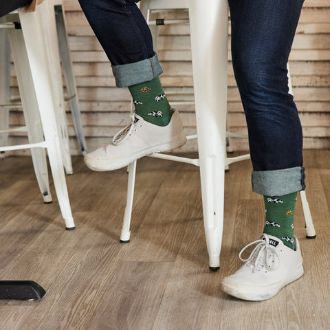 Men's Dairy Air Crew Lightweight Lifestyle Socks