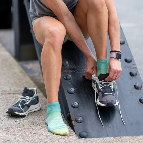 Women's Run Quarter Ultra-Lightweight Running Socks