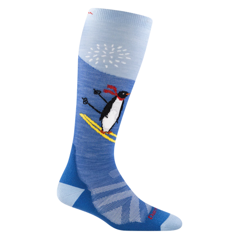 Kids Penguin Peak Over-the-Calf Midweight Ski & Snowboard Socks